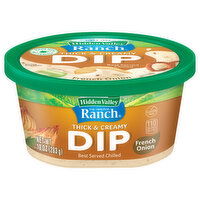 Hidden Valley The Original Ranch Dip, Thick & Creamy, French Onion, 10 Ounce