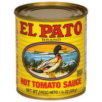 El Pato Hot Tomato Sauce, 7.75 Ounce