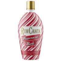 RumChata Peppermint Bark, Made With Premium Caribbean, 750 Millilitre