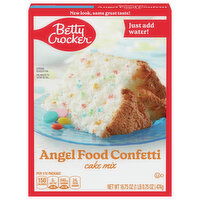 Betty Crocker Cake Mix, Angel Food Confetti, 16.75 Ounce