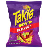 Takis Extreme Fuego Tortilla Chips Fiesta Size, 17 Ounce