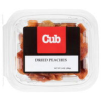 Cub Dried Peaches, 9 Ounce