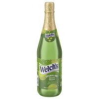 Welch's Juice Cocktail, Sparkling, White Grape, Non-Alcoholic, 25.4 Fluid ounce