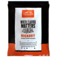 Traeger Hickory Hardwood Pellets, 18 Pound