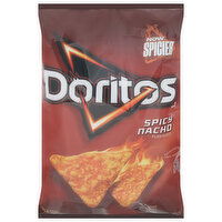 Doritos Tortilla Chips, Spicy Nacho Flavored, 9.25 Ounce