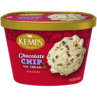 Kemps Chocolate Chip Ice Cream, 1.5 Quart