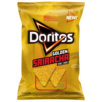 Doritos Tortilla Chips, Golden Sriracha, 9.25 Ounce