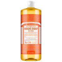 Dr. Bronner's 18-in-1 Pure-Castile Tea Tree Magic Soap, 32 Fluid ounce