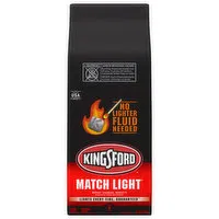 Kingsford Match Light Charcoal Briquets, Instant, 12 Pound