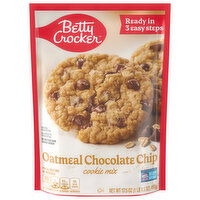 Betty Crocker Cookie Mix, Oatmeal Chocolate Chip, 17.5 Ounce