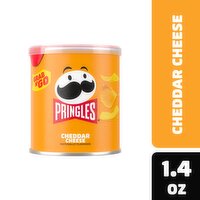 Pringles Potato Crisps Chips, Cheddar Cheese, Grab N' Go Snack Pack, 1.4 Ounce