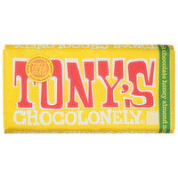 Tony's Chocolonely Milk Chocolate, Honey Almond Nougat, 6.35 Ounce