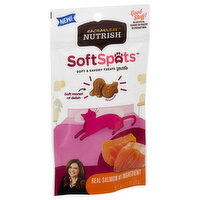 Rachael Ray Nutrish Soft Spots Treats for Cats, Soft & Savory, Salmon, 2.5 Ounce