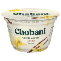 Chobani Yogurt, Nonfat, Greek, Vanilla, 5.3 Ounce