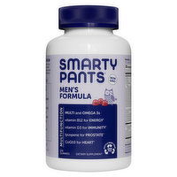 SmartyPants Men's Formula, Gummies, Lemon Creme, Blueberry, and Blackberry, 120 Each