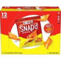 Cheez-It Cheese Cracker Chips, Double Cheese, 9 Ounce