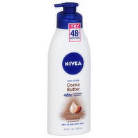 Nivea Body Lotion, Cocoa Butter, with Deep Nourishing Serum, 16.9 Fluid ounce