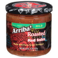 Arriba! Red Salsa, Fire Roasted, Mexican, Mild, 16 Ounce