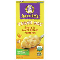 Annie's Macaroni & Sauce, Shells & Sweet Potato Pumpkin, 6 Ounce