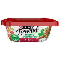 Beneful Dog Food, Prepared Meals, Beef Stew, 10 Ounce
