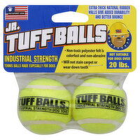 Petsport Tuff Balls, Jr., Industrial Strength, 2 Each