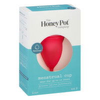 The Honey Pot Menstrual Cup, Size 2, 1 Each