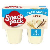 Snack Pack Zero Sugar Vanilla Pudding Cups Zero Sugar Vanilla Pudding Cups, 13 Ounce