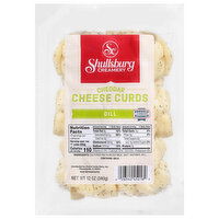 Shullsburg Creamery Cheese Curd, Dill, Cheddar, 12 Ounce