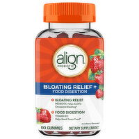 Align Probiotic Bloating Relief + Food Digestion, Gummies, 60 Each