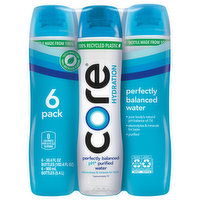 Core Hydration Water, Perfectly Balanced, 6 Pack, 6 Each