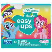 Pampers Easy Ups Training Underwear, 5T-6T (41+ lb), My Little Pony, 46 Each