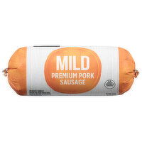 Essential Everyday Pork Sausage, Premium, Mild, 16 Ounce