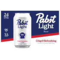 Pabst Light Beer, 24 Each