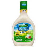 Hidden Valley The Original Ranch Topping & Dressing, Light, 24 Fluid ounce