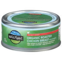 Wild Planet Chicken Breast, Organic, No Salt Added, Roasted, 5 Ounce