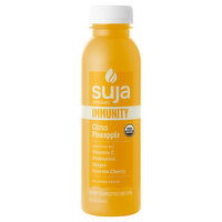 Suja Organic Fruit Juice Drink, No Added Sugar, Nutrient Enhanced, Citrus Pineapple, Immunity, 12 Fluid ounce