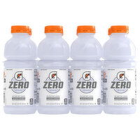 Gatorade Zero Thirst Quencher, Glacier Cherry, Zero Sugar, 8 Each