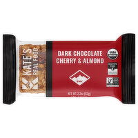 Kate's Real Food Bar, Dark Chocolate Cherry & Almond, 2.2 Ounce