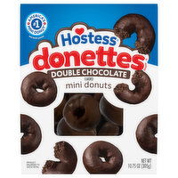Hostess Double Chocolate Mini Donettes, 10.75 Ounce