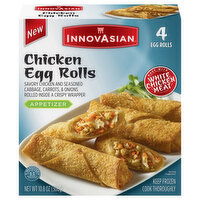 InnovAsian Appetizer Chicken Egg Rolls, 4 Each