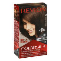 Colorsilk Beautiful Color Permanent Hair Color, 47 Medium Rich Brown, 1 Each