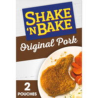 Shake 'N Bake Original Pork Seasoned Coating Mix, 2 Each