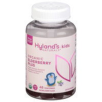 Hyland's Naturals Kids Elderberry Plus, 75 mg, Vegan Gummies, Natural Berry Flavor, 48 Each