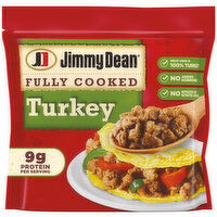 Jimmy Dean Fully Cooked Breakfast Turkey Sausage Crumbles, 9.6 Ounce