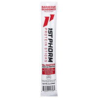 1st Phorm Meat Stick, Barbecue Seasoned, 2 Ounce