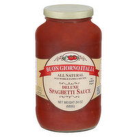 Buon Giorno Italia Spaghetti Sauce, Deluxe, 24 Ounce