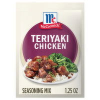 McCormick Teriyaki Chicken Dry Recipe Seasoning Mix, 1.25 Ounce