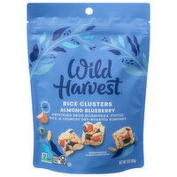 Wild Harvest Rice Clusters, Almond Blueberry, 3 Ounce