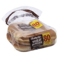 Lewis Healthy Life Sandwich Buns, Wheat Burger, 8 Each