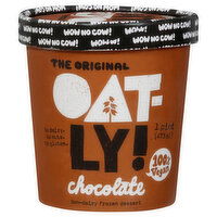 Oatly Frozen Dessert, Non-Dairy, Chocolate, 1 Pint